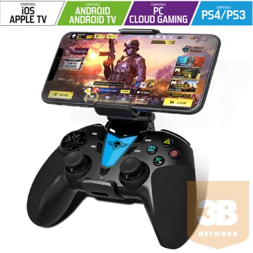 Spirit of Gamer Gamepad Vezeték Nélküli - PREDATOR Wireless Controller (Telefontartó Max.:8,5 cm szélességig)