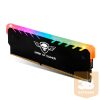 Spirit of Gamer Memória Hűtő - HEATSINK RGB MEMORY (RGB, aluminium, fekete)