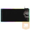 Spirit of Gamer Egérpad - Darkskull RGB Mouse Pad XXXL (RGB háttérvilágítás, USB Hub, 900 x 400 x 4mm; fekete)