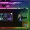 Spirit of Gamer Egérpad - Darkskull RGB Mouse Pad XXXL (RGB háttérvilágítás, USB Hub, 900 x 400 x 4mm; fekete)