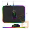 Spirit of Gamer Egérpad - RGB Medium (RGB háttérvilágítás, 350 x 255 x 3mm; fekete)