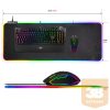 Spirit of Gamer Egérpad - RGB Large (RGB háttérvilágítás, 857 x 330 x 5mm; fekete)