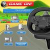 Spirit of Gamer Kormány - RACE WHEEL PRO AIR (PC/PS3/PS4/Switch/Android kompatibilis, fekete)