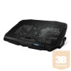 Spirit of Gamer Notebook Hűtőpad 17"-ig - AIRBLADE 600 Blue (15dB; max. 95,14 m3/h; 2x12cm, LED, 2xUSB2.0)