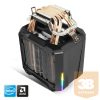 Spirit of Gamer CPU Cooler - CPU AIRCOOLER PRO ARGB (27dB; 1600 RPM; 1x12cm; aluminium/réz)