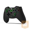 Spirit of Gamer Gamepad - PGX WIRED Green (USB, 1,8m kábel, Vibration, Xbox ONE és PC kompatibilis, fekete-zöld)