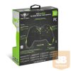 Spirit of Gamer Gamepad - PGX WIRED Green (USB, 1,8m kábel, Vibration, Xbox ONE és PC kompatibilis, fekete-zöld)