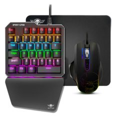   Spirit of Gamer Mechanikus Billentyűzet/Egér/Egérpad Combo - XPERT GAMEBOARD G700