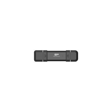 SILICON POWER DS72 1TB külső SSD USB-C+A AES 256-bit