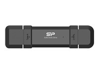 SILICON POWER DS72 1TB külső SSD USB-C+A AES 256-bit