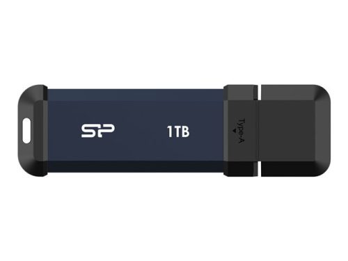 SILICON POWER DS72 1TB USB-A USB-C 1050/850 MB/s Pendrive Black