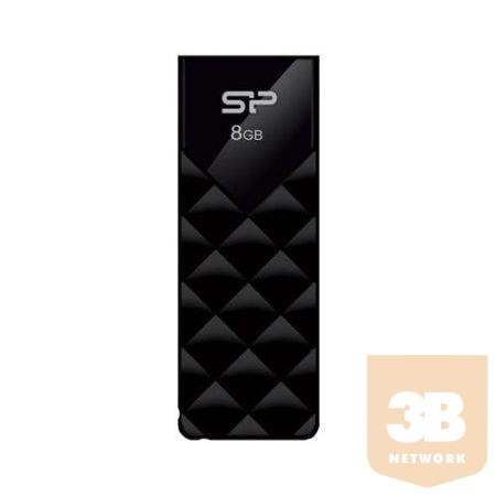 Silicon Power memory USB Ultima U03 8GB USB 2.0 Black