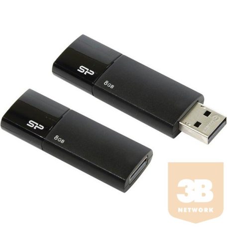 Silicon Power Pendrive 8GB USB2.0 - Ultima U05 Fekete