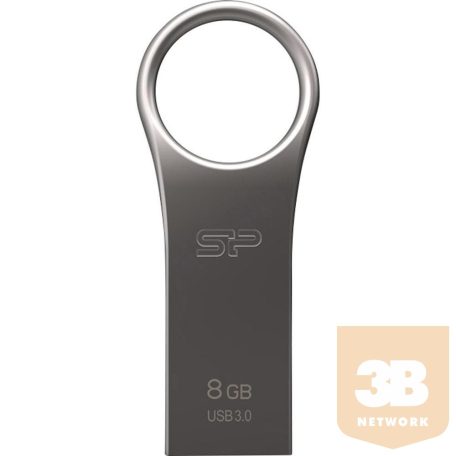 Silicon Power memory USB Jewel J80 8GB USB 3.0 COB Silver Metal
