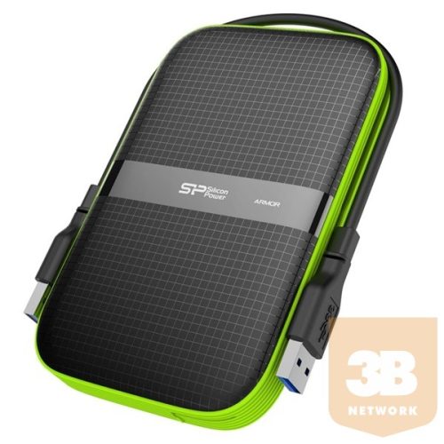 External HDD Silicon Power Armor A60 2.5'' 1TB USB 3.0, IPX4, Black