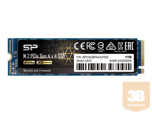 SILICON POWER SSD P44US70 1TB M.2 PCIe Gen4 x4 NVMe 5000/4400 MB/s