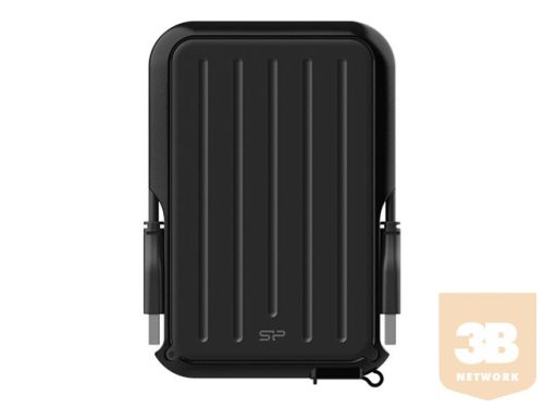 SILICON POWER External HDD Armor A66 2.5inch 2TB USB 3.2 IPX4 Black