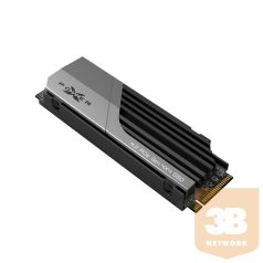   Silicon Power SSD - 2TB XS70 (r:7300MB/s; w:6800 MB/s, NVMe 1.4 támogatás, M.2 PCIe Gen 4x4, hűtőbordás)