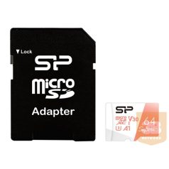   SILICON POWER memory card Superior Micro SDXC 64GB UHS-I A3 V30