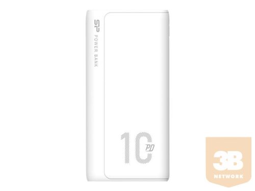 SILICON POWER QP15 Power Bank 10000mAH microUSB Type-C White