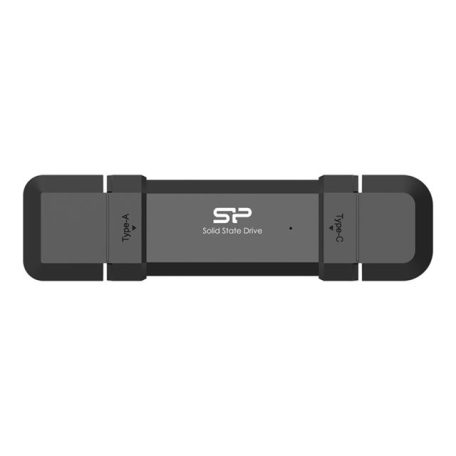 SILICON POWER DS72 500GB külső SSD USB-C+A AES 256-bit