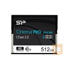 SILICON POWER 512GB Cfast CinemaPro CFX310 MLC