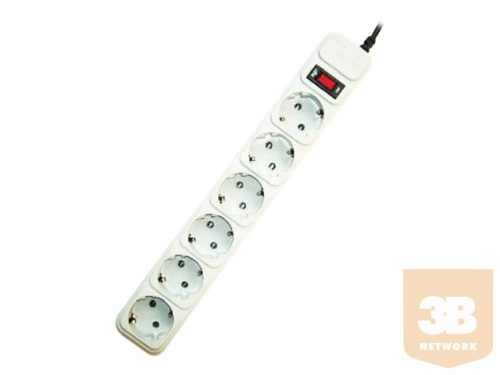 ENERGENIE SPG6-B-6C Gembird Surge protector, 6 sockets, 6 ft