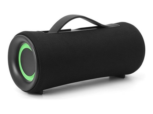 GEMBIRD Wireless LED boombox speaker black