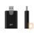 SILICON POWER Combo USB 3.1 Card Reader microSD and SD Black