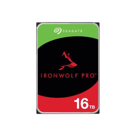 SEAGATE Ironwolf PRO Enterprise NAS HDD 16TB 7200rpm 6Gb/s SATA 256MB cache 8.9cm 3.5inch 24x7 for NAS RAID Rackmount systems BLK