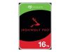 SEAGATE Ironwolf PRO Enterprise NAS HDD 16TB 7200rpm 6Gb/s SATA 256MB cache 8.9cm 3.5inch 24x7 for NAS RAID Rackmount systems BLK