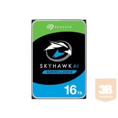   SEAGATE Surveillance AI Skyhawk 16TB HDD SATA 6Gb/s 256MB cache 8.9cm 3.5inch CMR Helium BLK