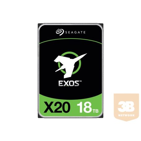 SEAGATE Exos X20 18TB HDD SATA 6Gb/s 7200RPM 256MB cache 3.5inch 512e/4KN Standard