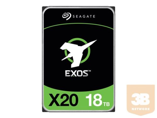 SEAGATE Exos X20 18TB HDD SATA 6Gb/s 7200RPM 256MB cache 3.5inch 512e/4KN Standard