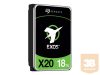 SEAGATE Exos X20 18TB HDD SATA 6Gb/s 7200RPM 256MB cache 3.5inch 512e/4KN Standard