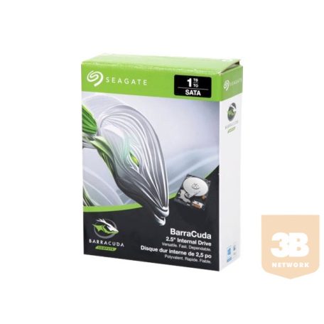 SEAGATE Barracuda 2TB HDD SATA 6Gb/s 5400rpm 2.5inch 7mm height 128Mb cache BLK single pack
