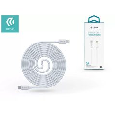   DEVIA USB TYPE-C - LIGHTNING ADAT- ÉS TÖLTŐKÁBEL 1 M-ES VEZETÉKKEL - SMART SERIES PD CABLE FOR LIGHTNING - 3.0A - WHITE