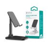 DEVIA UNIVERZÁLIS ASZTALI TELEFON/TABLET TARTÓ - DESKTOP FOLDING STAND FORPHONE - FEKETE