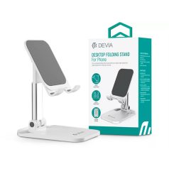   DEVIA UNIVERZÁLIS ASZTALI TELEFON/TABLET TARTÓ - DESKTOP FOLDING STAND FORPHONE - FEHÉR