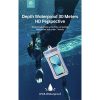 DEVIA UNIVERZÁLIS VÍZÁLLÓ VÉDŐTOK MAX. 7" MÉRETŰ KÉSZÜLÉKEKHEZ - MOBILE PHONE FLOATING WATERPROOF BAG - ÁTLÁTSZÓ