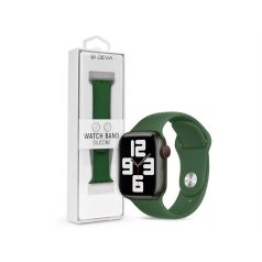   DEVIA APPLE WATCH SZILIKON SPORT SZÍJ - SILICONE DELUXE SERIES SPORT WATCH BAND - 42/44/45/49 MM - GREEN