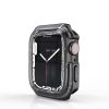 DEVIA APPLE WATCH ÜTÉSÁLLÓ VÉDŐTOK - SPORT SERIES SHOCKPROOF CASE FOR IWATCH - 44 MM - BLACK/TRANSPARENT