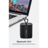 DEVIA VEZETÉK NÉLKÜLI BLUETOOTH HANGSZÓRÓ -KINTONE SERIES LANYARD SPEAKER (O-A2) - FEKETE