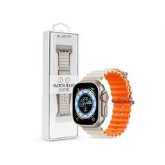  DEVIA APPLE WATCH SZILIKON SPORT SZÍJ - DELUXE SERIES SPORT6 SILICONE TWO-TONE WATCH BAND - 38/40/41 MM - STARLIGHT/O.