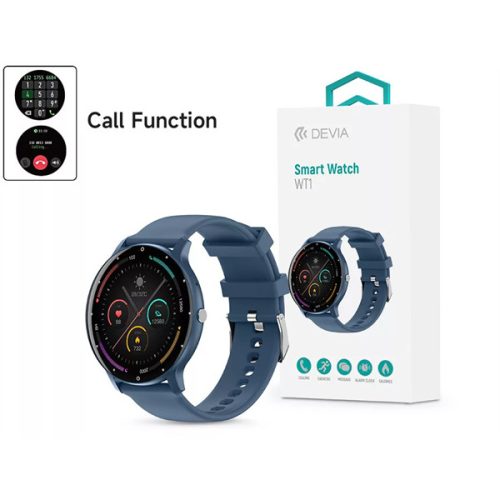 DEVIA ST384950 WT1 SMART WATCH OKOSÓRA - KÉK