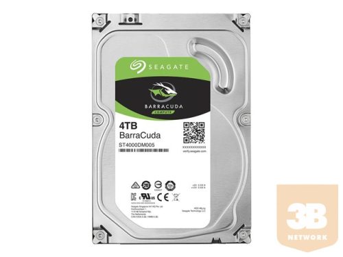 SEAGATE Desktop Barracuda 5400 4TB HDD 5400rpm SATA serial ATA 6Gb/s NCQ 256MB cache 89cm 3.5 inch BLK single pack