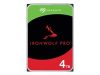 SEAGATE Ironwolf PRO Enterprise NAS HDD 4TB 7200rpm 6Gb/s SATA 256MB cache 8.9cm 3.5inch 24x7 for NAS RAID Rackmount systems BLK