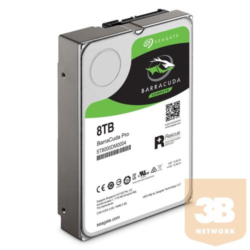 Internal HDD Seagate BarraCuda 3.5'' 8TB SATA3 5400RPM 256MB