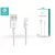 DEVIA APPLE IPHONE LIGHTNING USB TÖLTŐ- ÉS ADATKÁBEL 1 M-ES VEZETÉKKEL - SMART CABLE LIGHTNING - WHITE