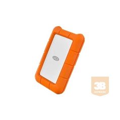   LACIE RUGGED Secure 2TB USB-C USB3.1 Drop- crush- and rain-resistant for all-terrain use orange